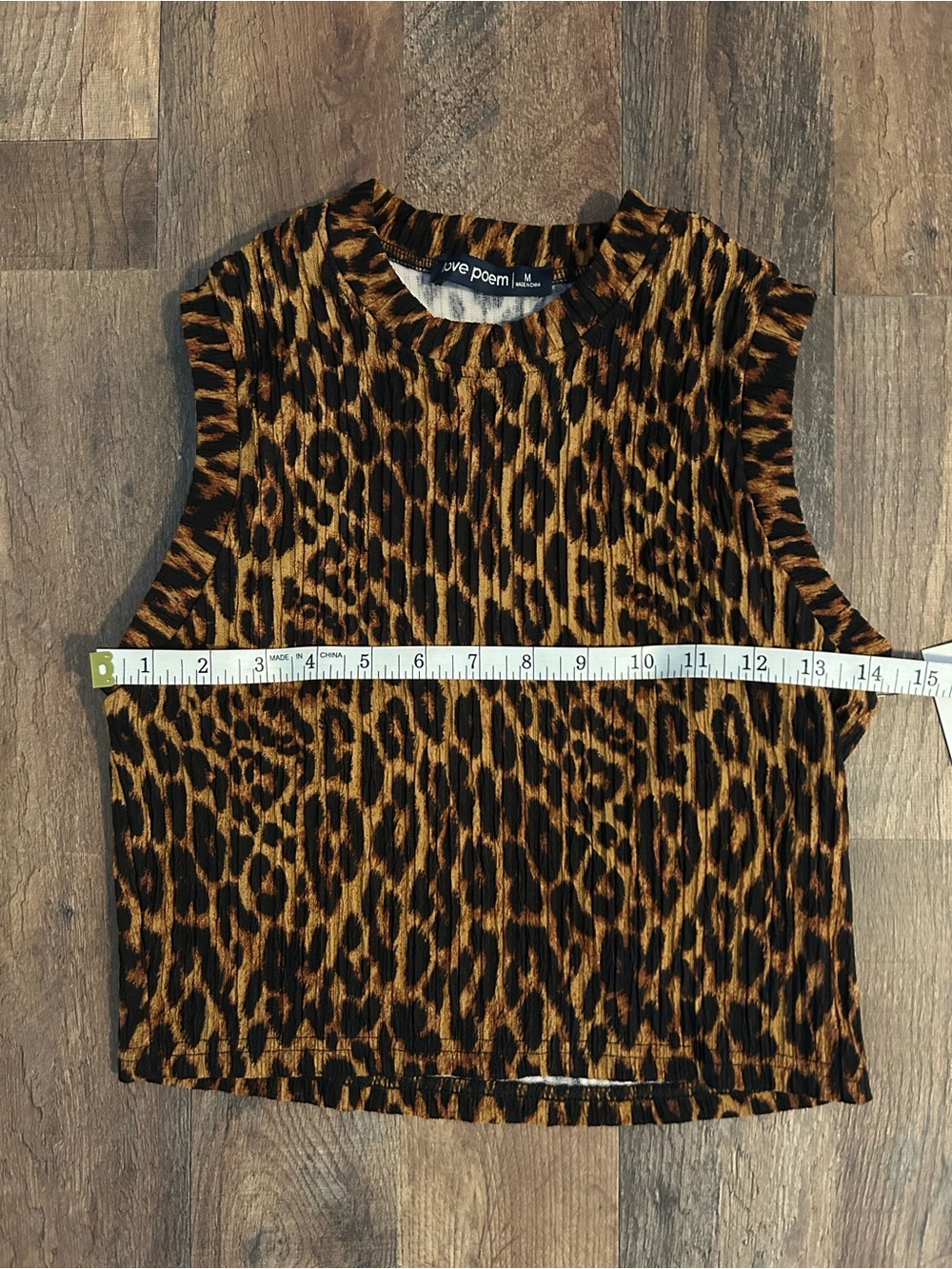 Love Poem Leopard Print Tank - Picture 3 of 4